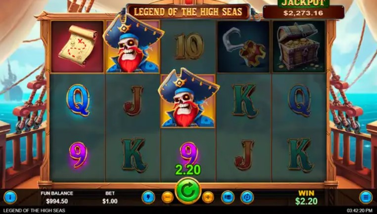 Legend of the High Seas Slot 1